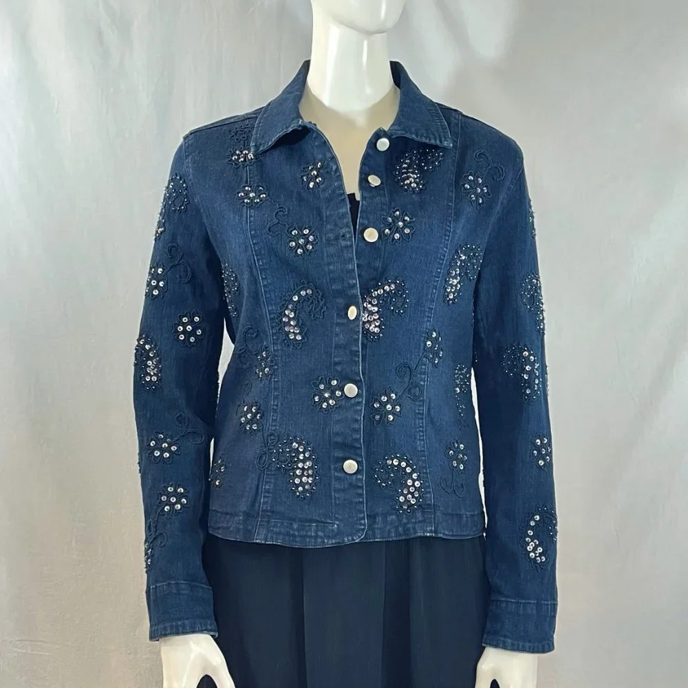 Embellished Denim Jacket | Flashback - Picture 8 of 8